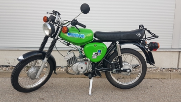 SIMSON S51 Grün Schwarz